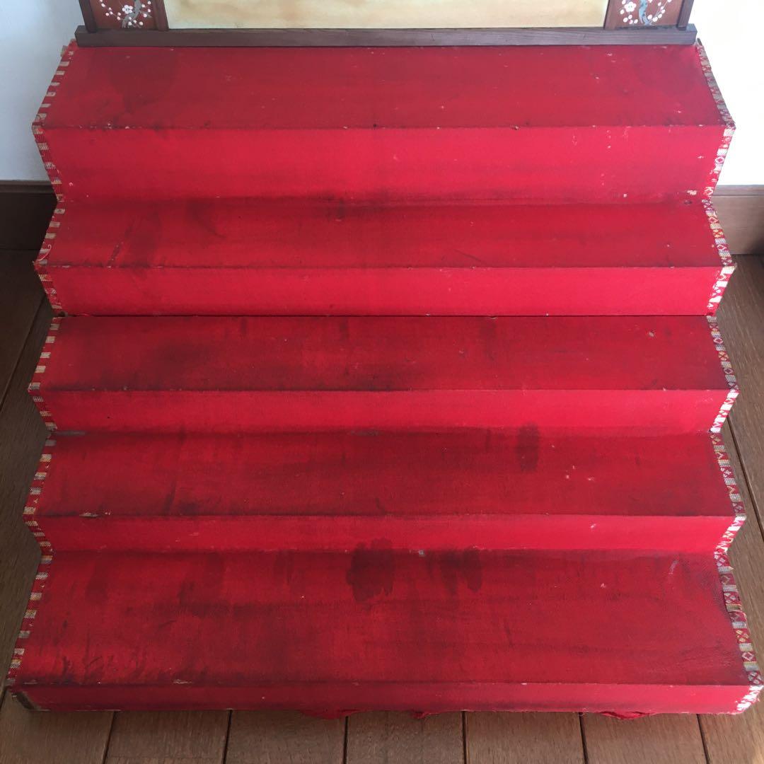 ブルートパーズ様 リクエス 吉野雛五段飾り　蒔絵雛道具