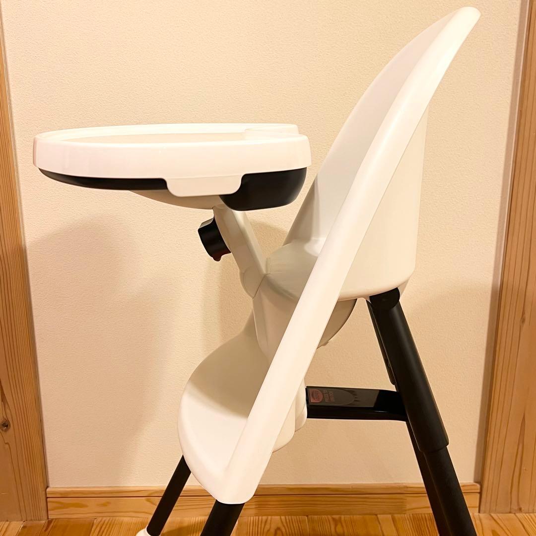 【廃盤品】BABYBJÖRN ハイチェア ホワイト ベビーチェア 折りたたみ