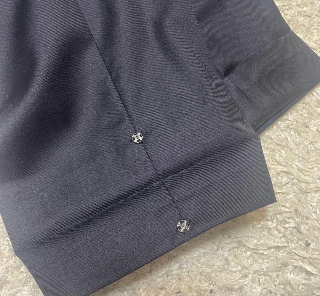 【美品】CANONICO オーダースーツ　セットアップ　ダブル　背抜き