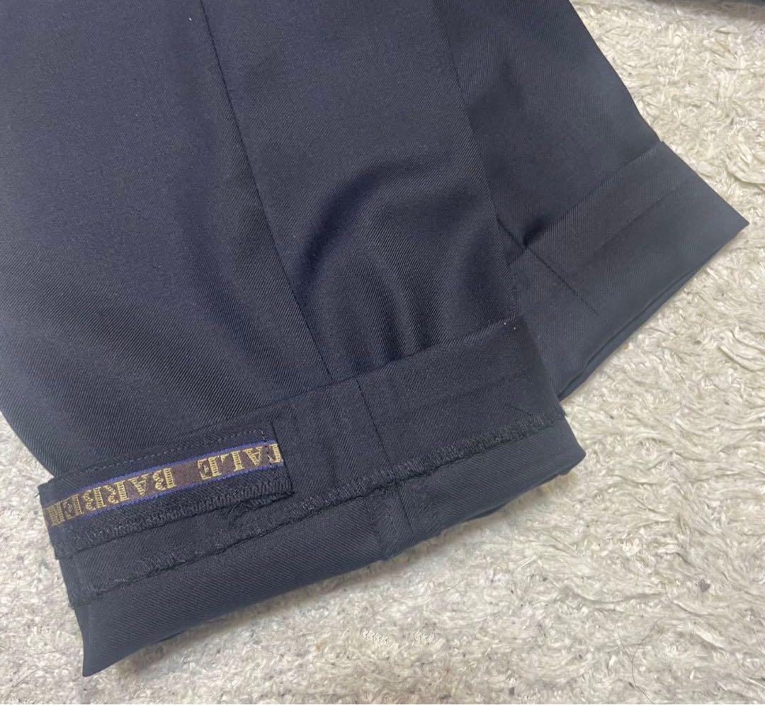 【美品】CANONICO オーダースーツ　セットアップ　ダブル　背抜き