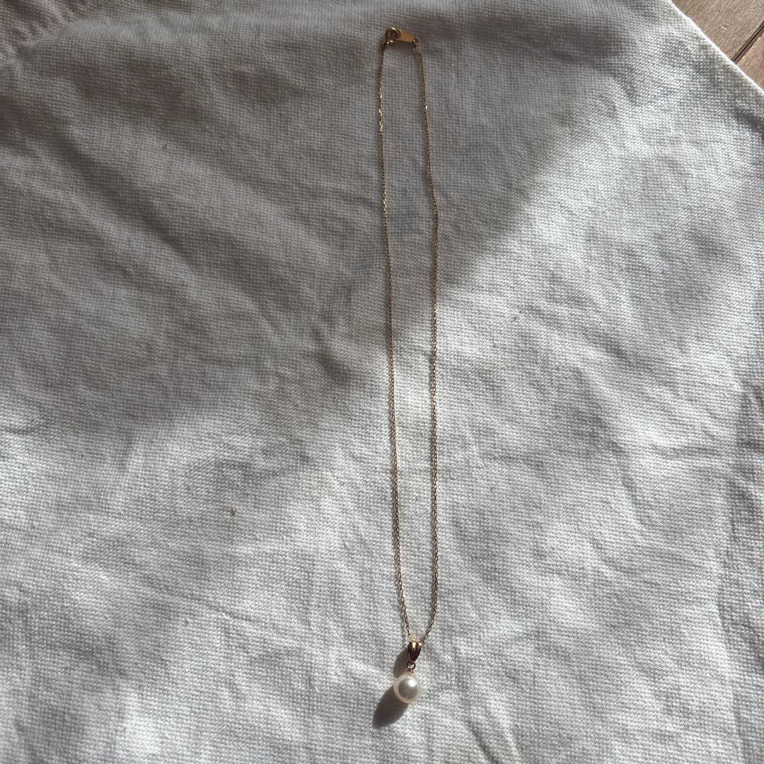 パール ゴールドネックレス　ヴィンテージ