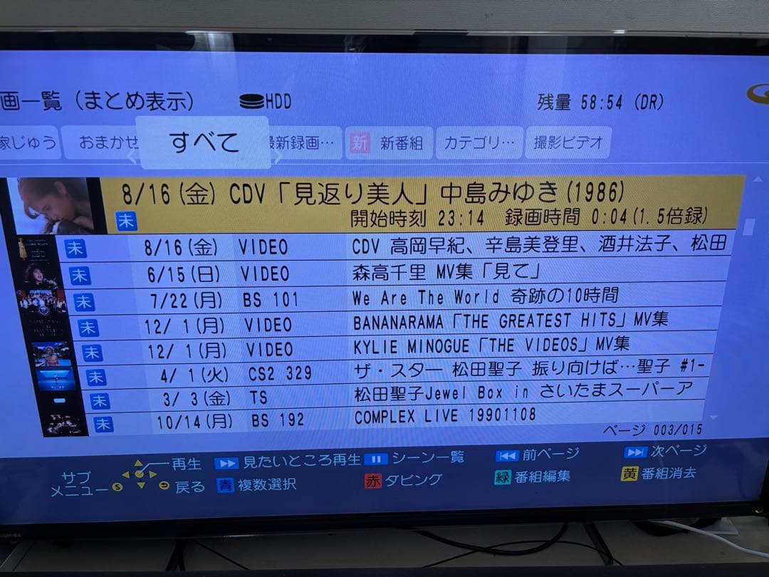 【難あり】DMR-BRX4020 4TB パナソニック 全自動DIGAレコーダー