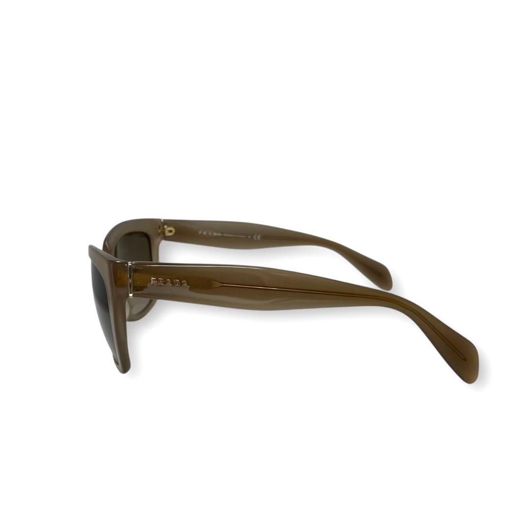 プラダ　PRADA サングラス　ライトブラウン　ユニセックス　サイドロゴ