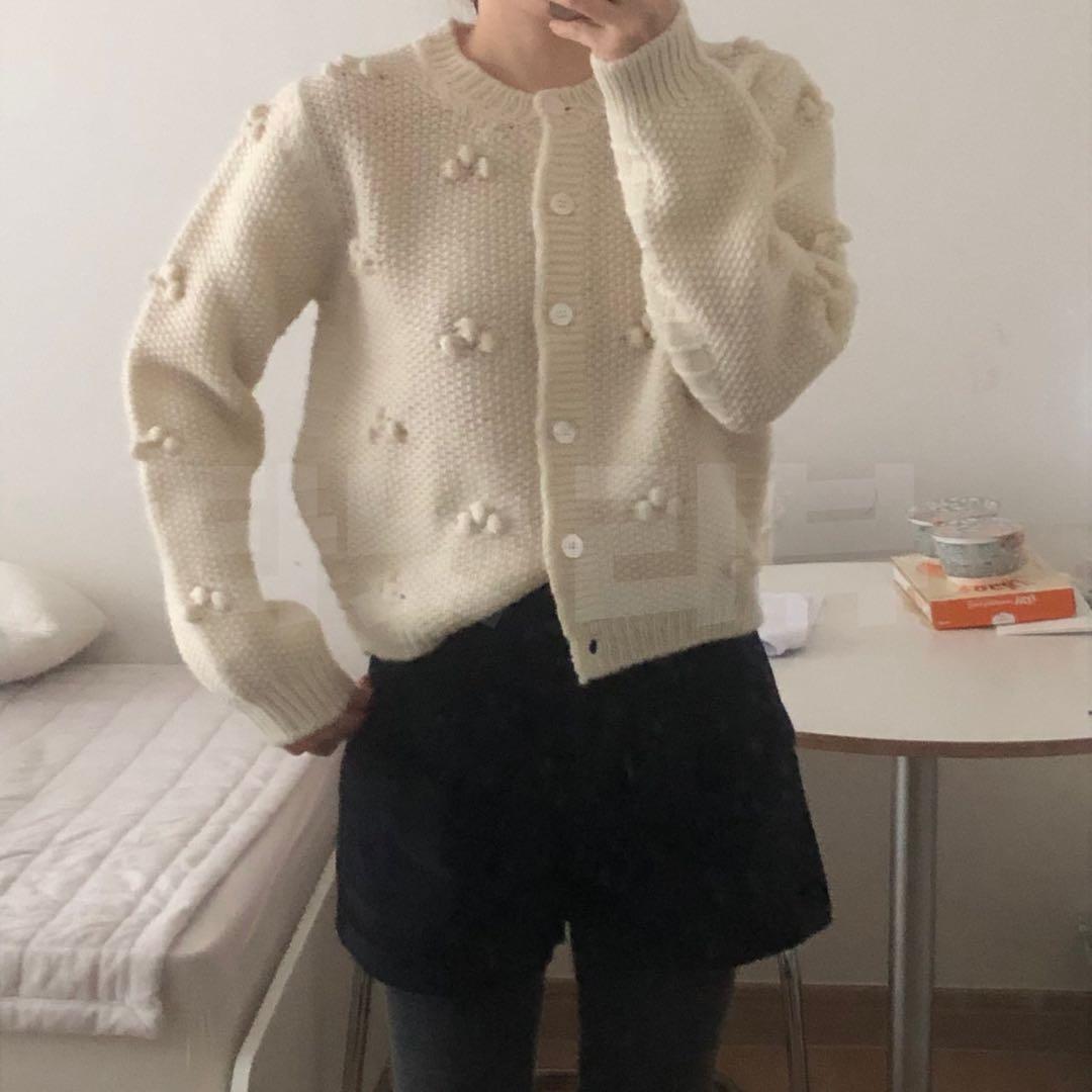 【TANNAT】T/T mittipo button cardigan