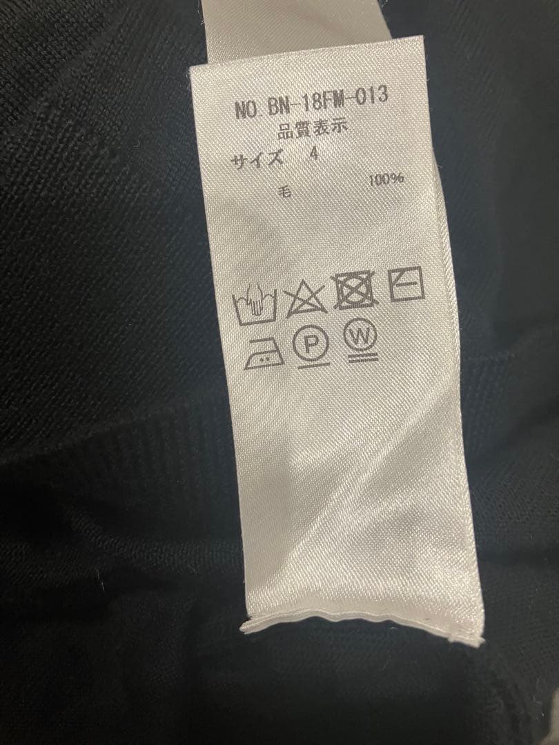 トップス BATONER WOOL POLO LONG SLEEVE 4