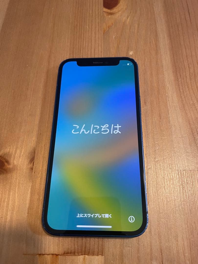 iPhone 12 mini 青色 本体+箱+ケーブル他