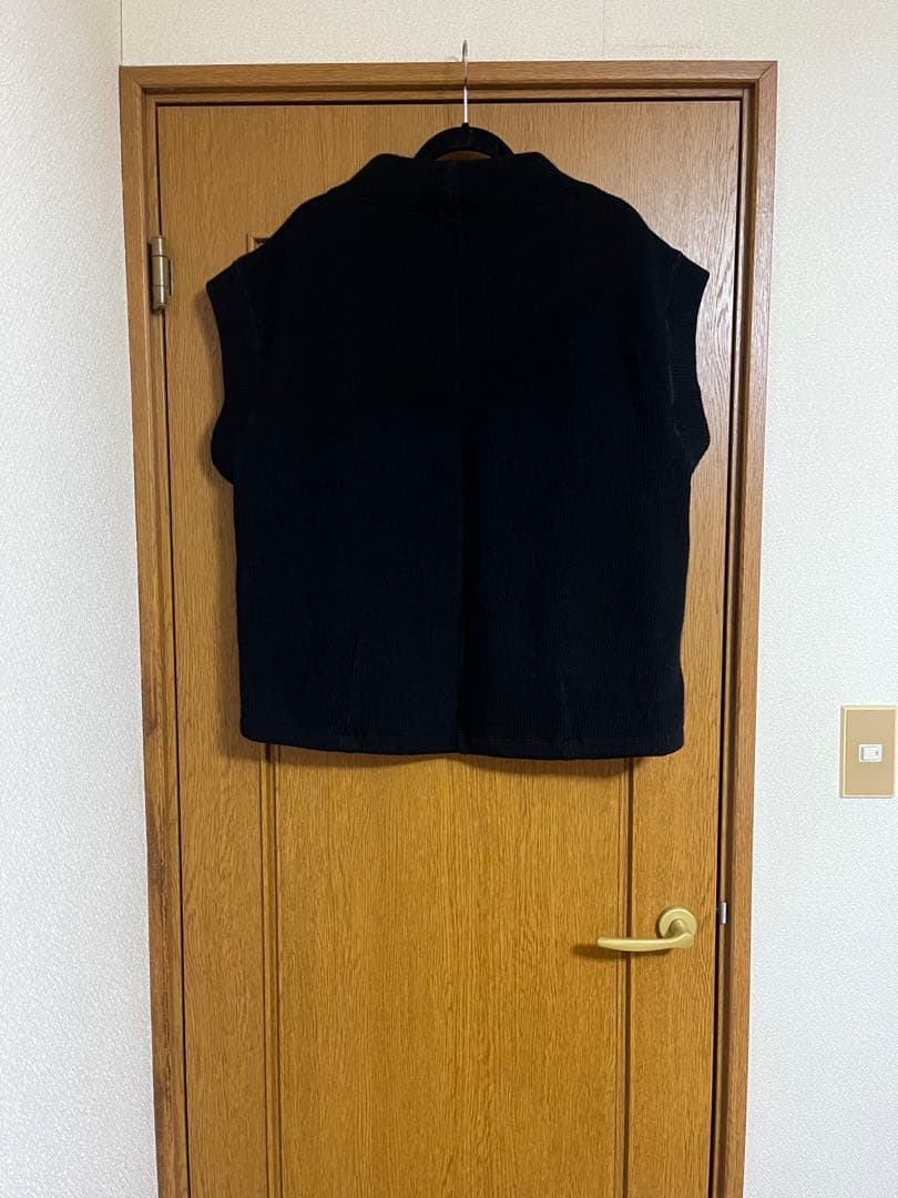 オアーノ　ニットベスト　ブラック　Ｍ