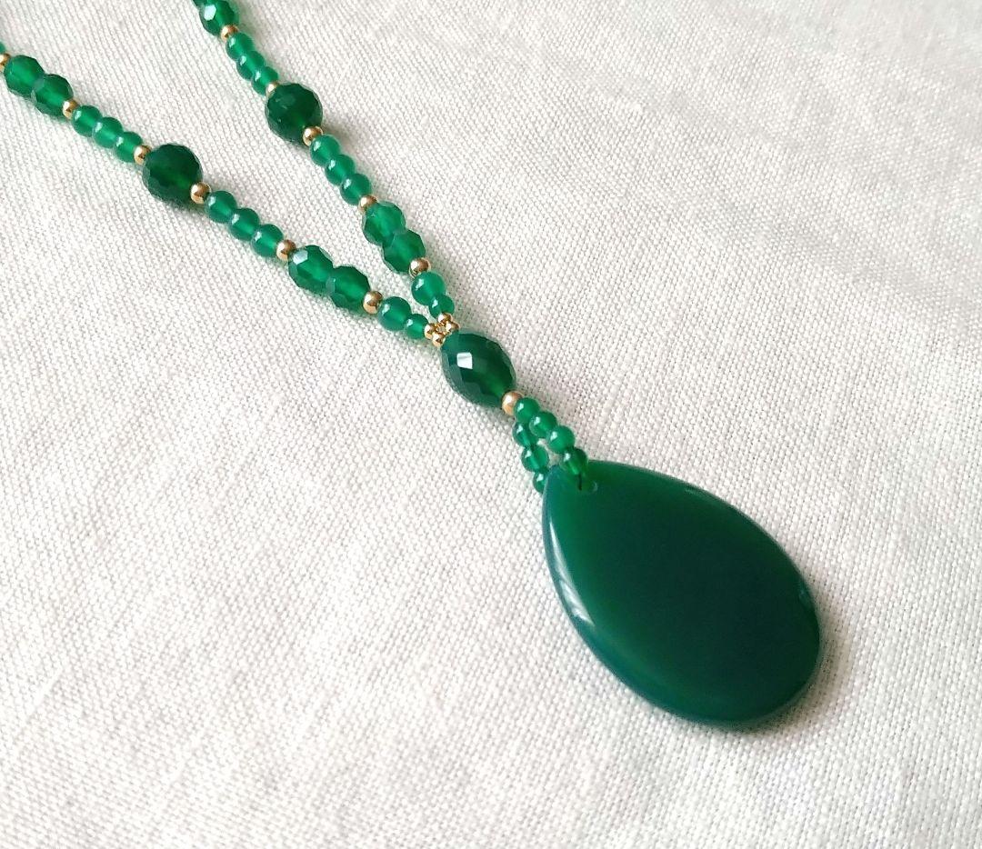 瑪瑙 ネックレス イヤリング セット