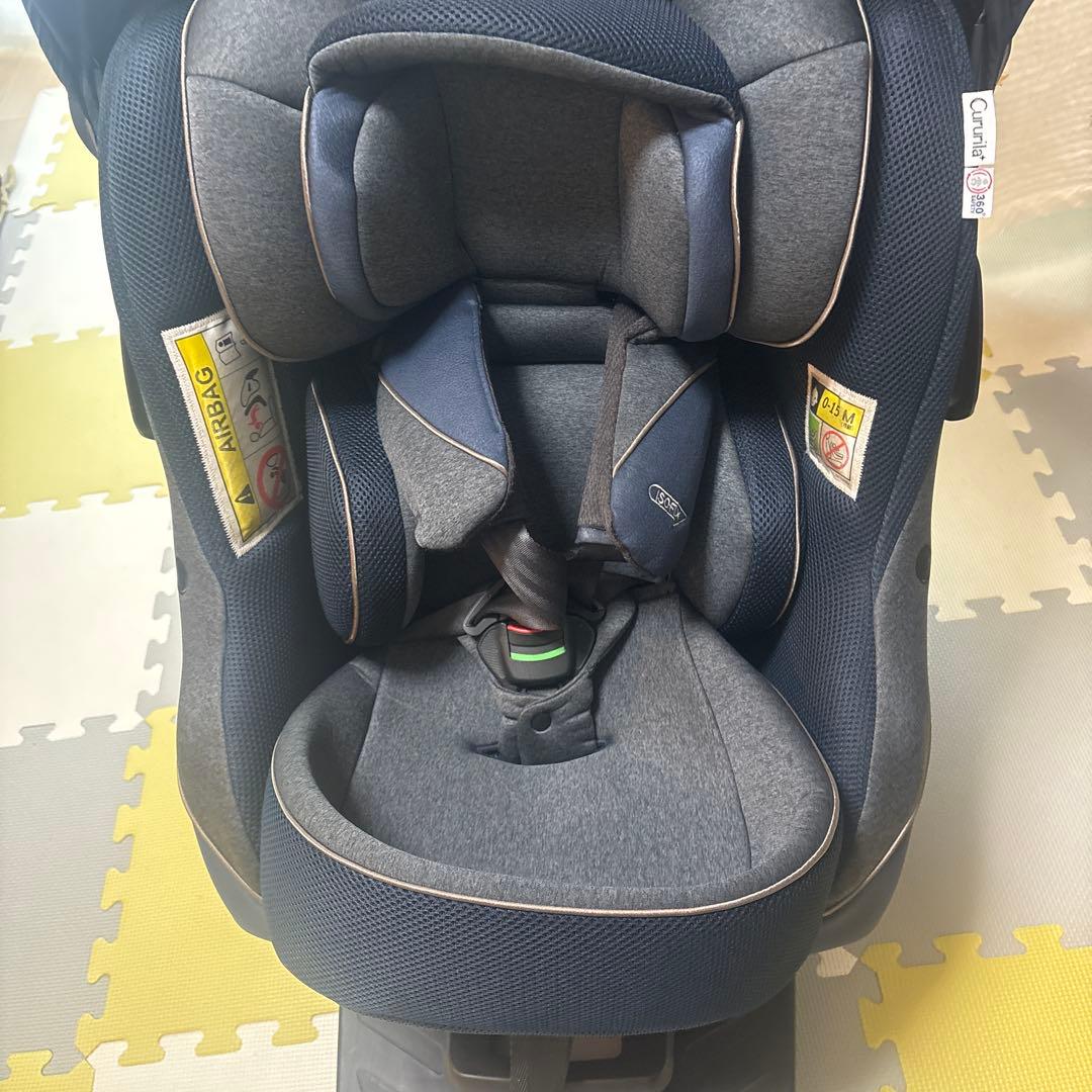 【美品】Aprica クルリラプラス ISOFIX チャイルドシート