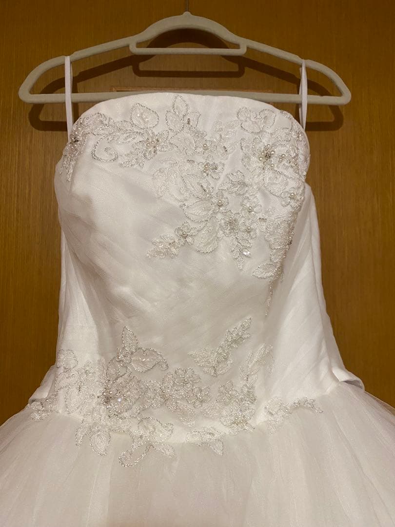 【今だけ期間限定値下】プリンセスラインワタべウエディング雅叙園オリジナルドレスM