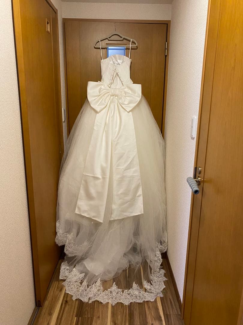 【今だけ期間限定値下】プリンセスラインワタべウエディング雅叙園オリジナルドレスM