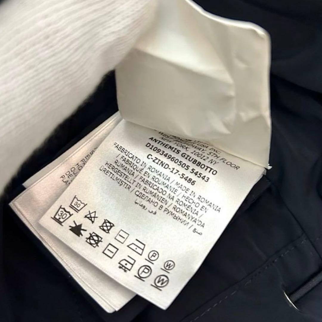 美品　ジャパン代理店表記有　MONCLER スプリングコート　ネイビー　2 M