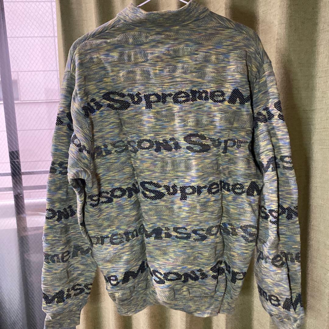 Supreme Missoniジップアップニット
