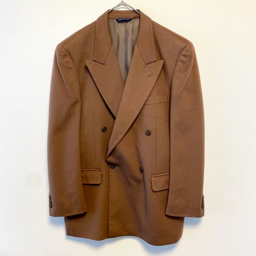 イタリア製 Stefano Landi カシミヤ100% ダブル ジャケット