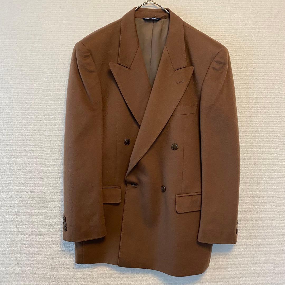 イタリア製 Stefano Landi カシミヤ100% ダブル ジャケット