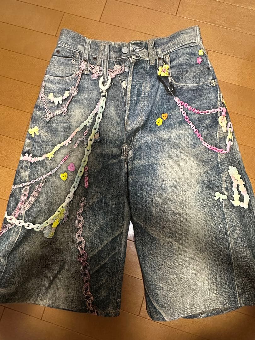 パンツ Acne studios DENIM SHORTS - LOOSE FIT