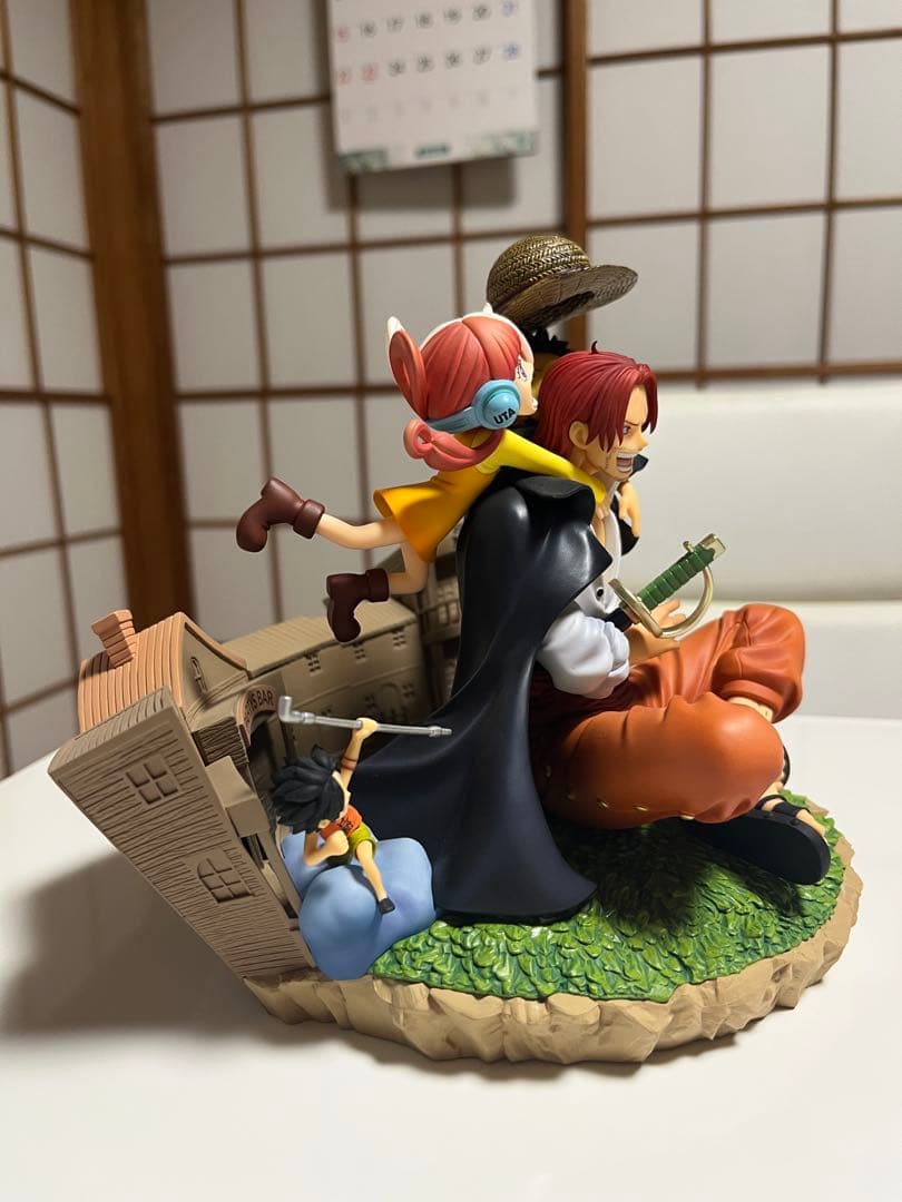 ワンピース シャンクス JC104巻 掛け替えカバーイラスト ジオラマ