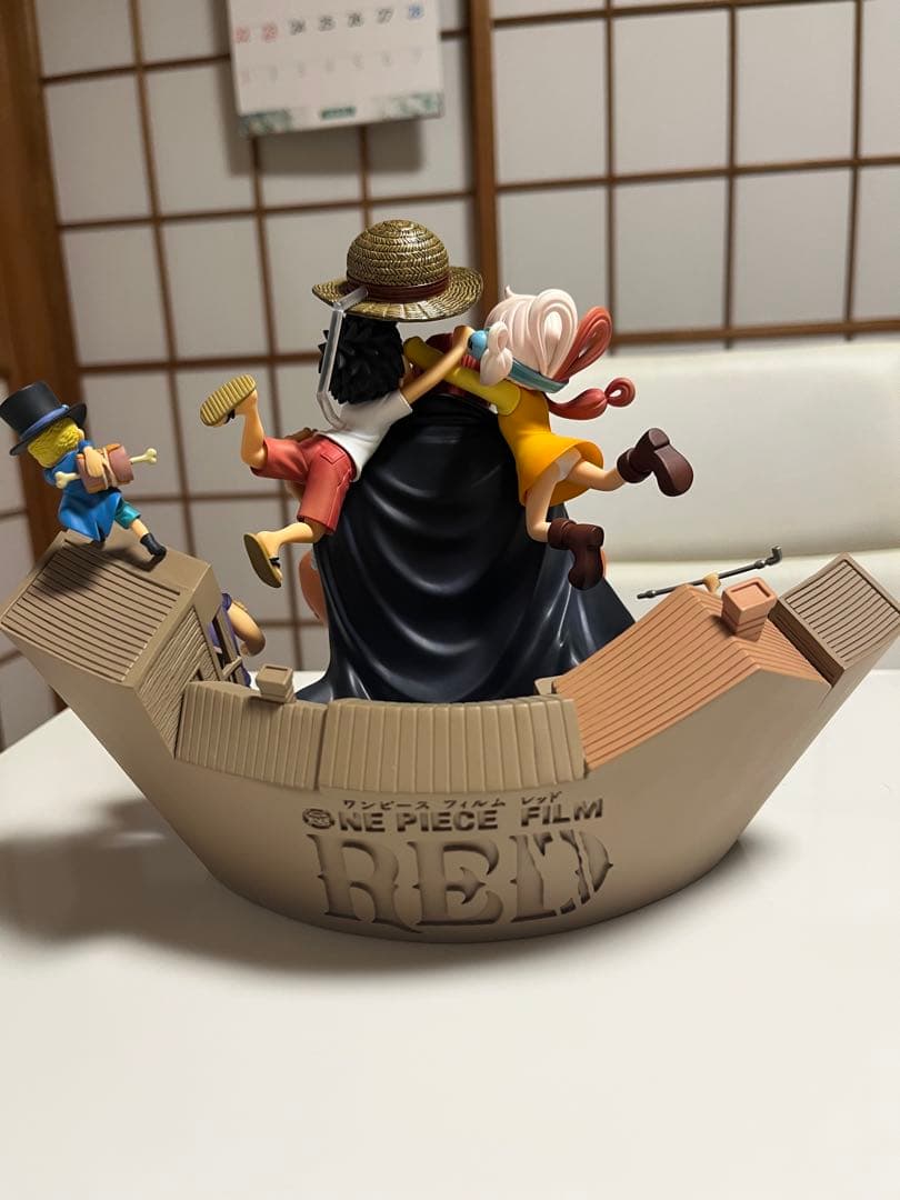 ワンピース シャンクス JC104巻 掛け替えカバーイラスト ジオラマ