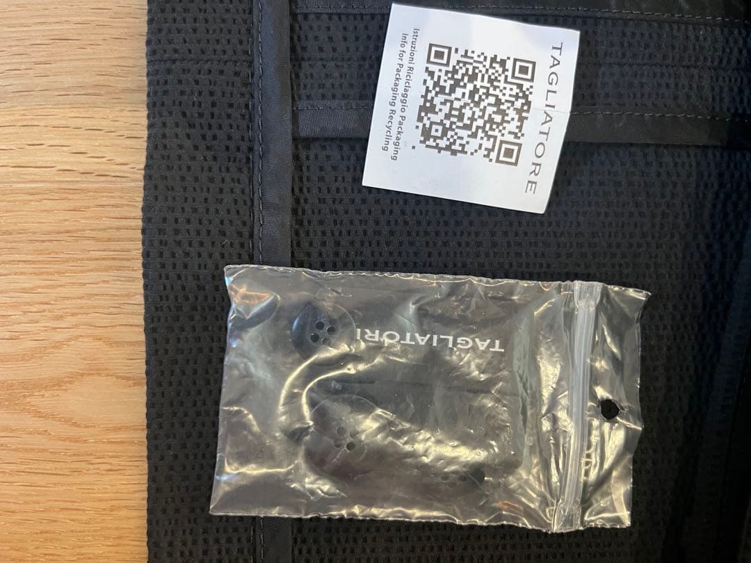 TAGLIATORE タリアトーレ シアサッカースーツ 48 ブラック