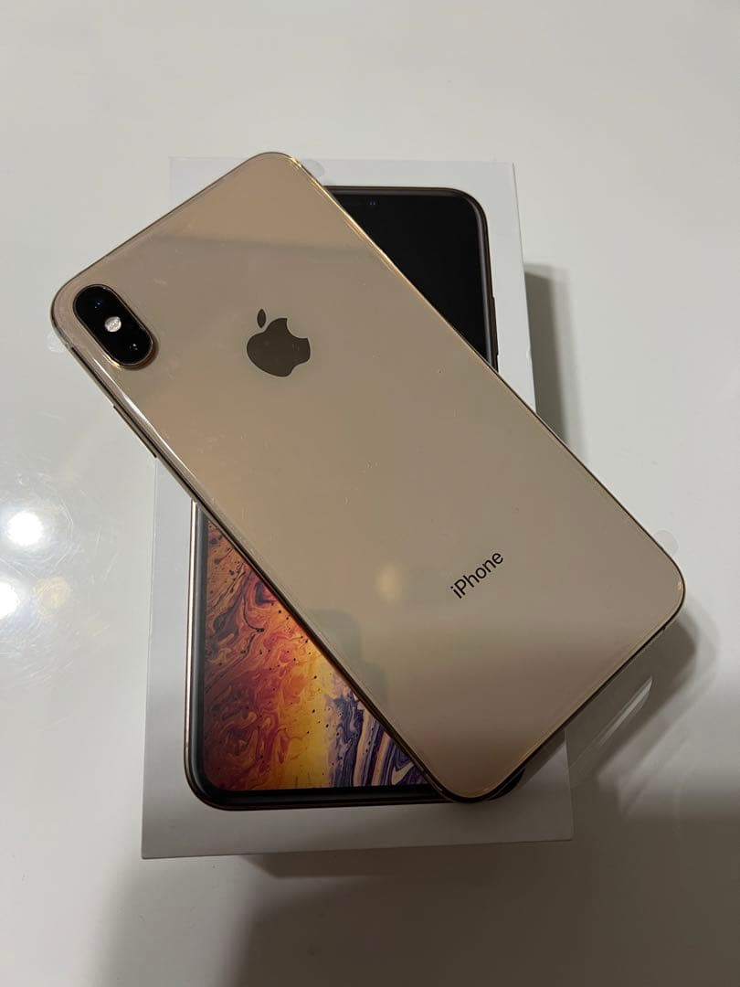 デュアルSIM iPhoneXs Max Gold 256GB SIMフリー