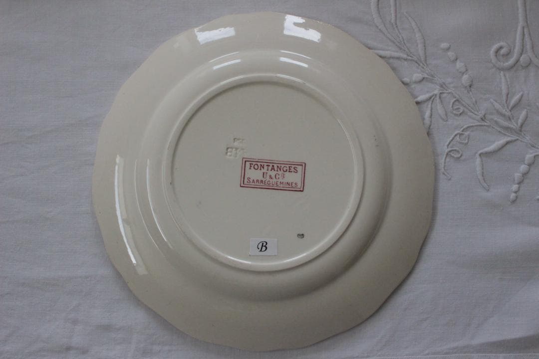 ラスイチ【B】【サルグミンヌ】フォンタンジュデザートプレート /アンティーク