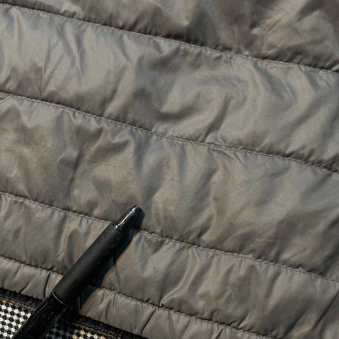 マ*ル様 DANTON ダントン ライトウェイト スナップボタン ナイロン ダウ