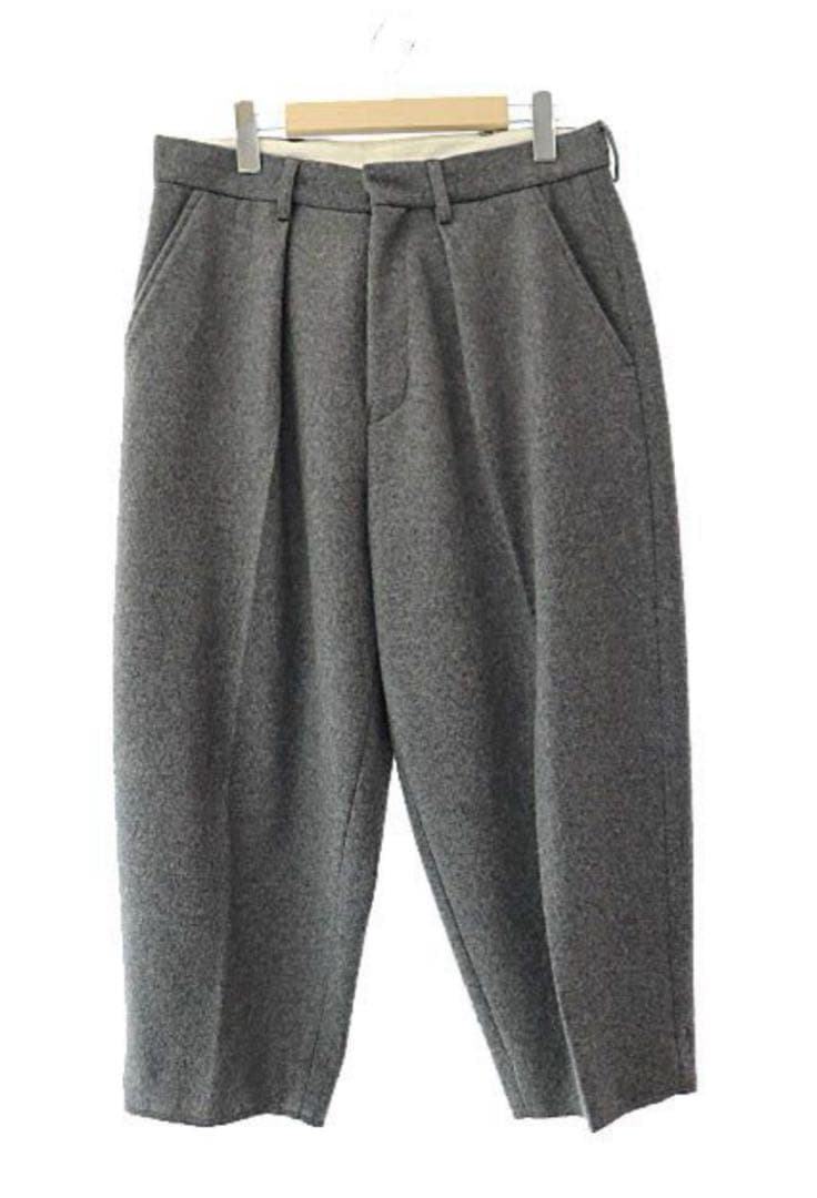 FUMITO GANRYU 20AW ウールパンツ FU4-PA-15