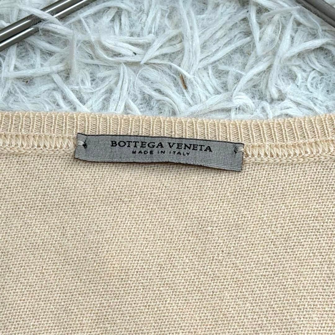16555✨BV ボッテガヴェネタ カシミヤ100% ワンピース ベージュ 38
