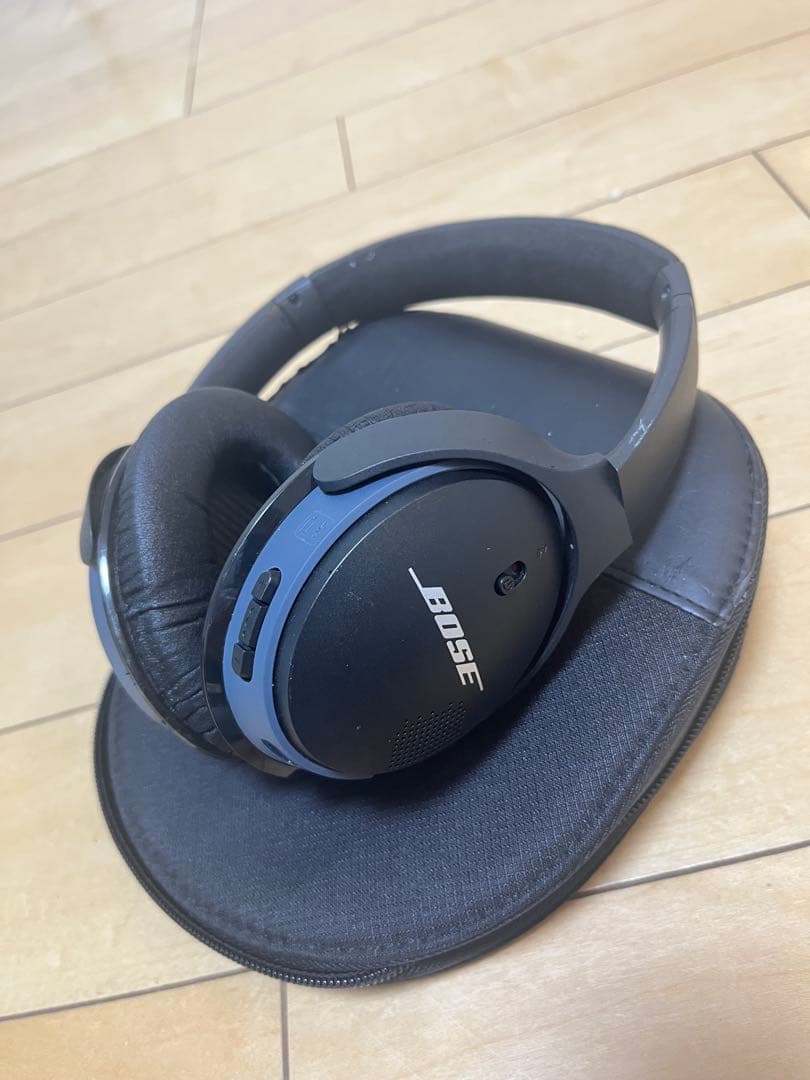 Bose ワイヤレスヘッドホン ブラック 収納ケース付き