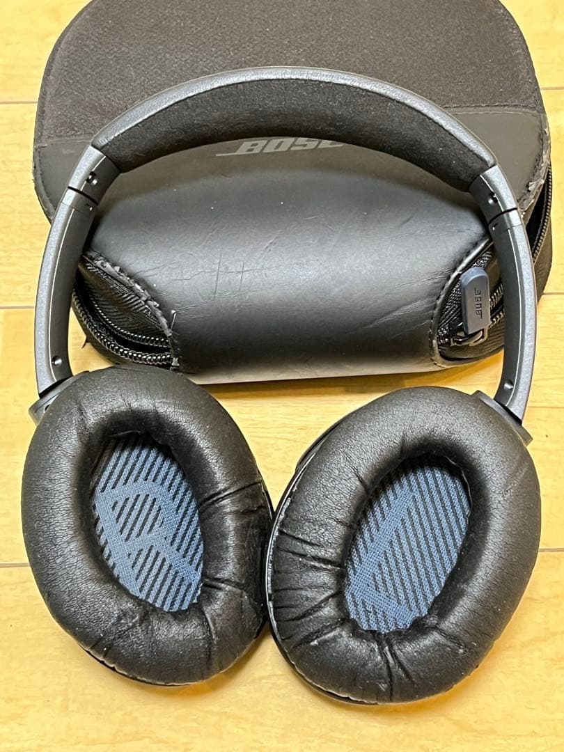 Bose ワイヤレスヘッドホン ブラック 収納ケース付き