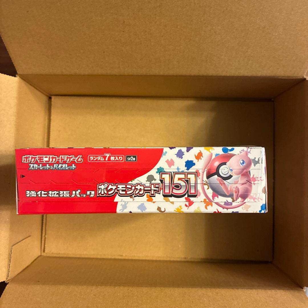 ポケモンカード 151 強化拡張パック　シュリンク有