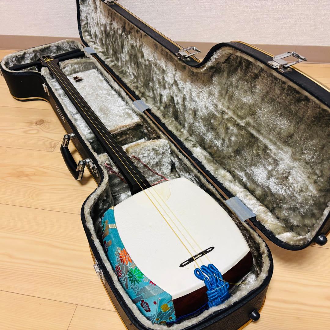 【ハードケース付き】三味線 東さわり 和楽器