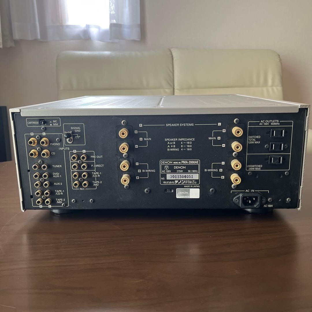DENON PMA-2000AE プリメインアンプ シルバー　　ジャンク品