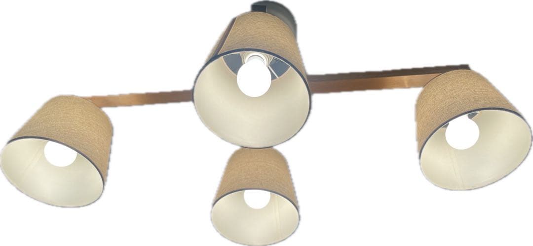 スタジオクリップ　studio CLIP 4灯 ベージュ