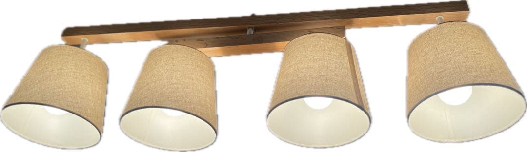 スタジオクリップ　studio CLIP 4灯 ベージュ