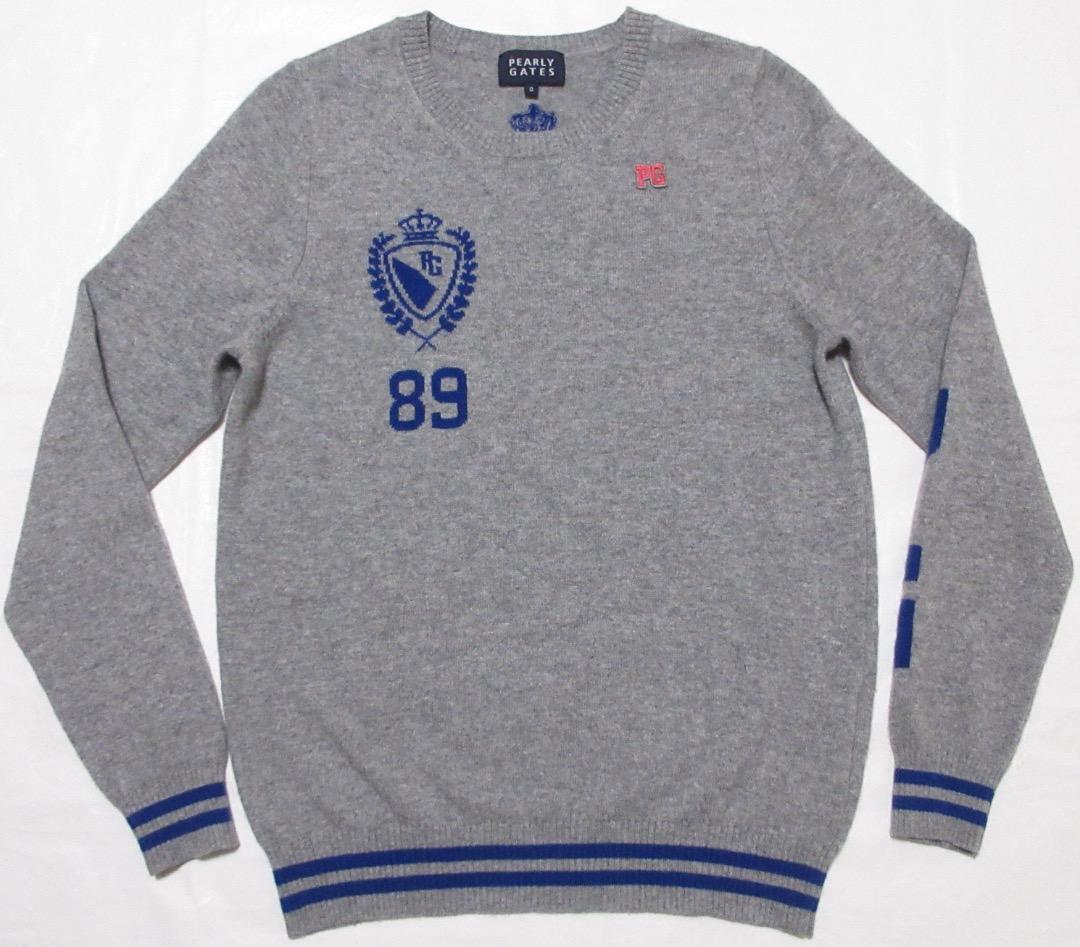 パーリーゲイツ / カシミヤ100%長袖ニット