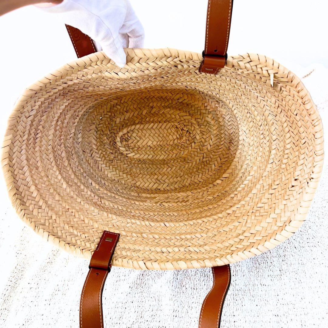 新品同様✨ LOEWE ロエベ かごバッグ アナグラム トート ミディアム