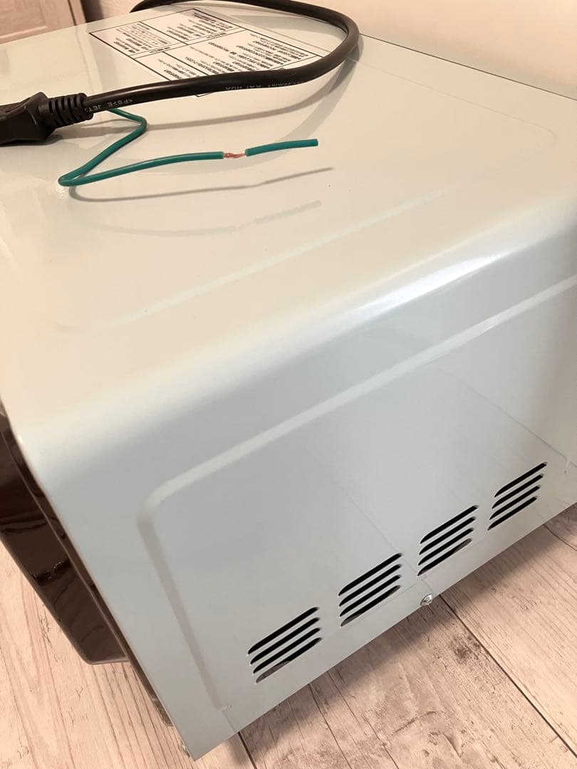 Toffy 電子レンジ 2021年製 ペールアクア ラドンナ 取説付 元箱なし