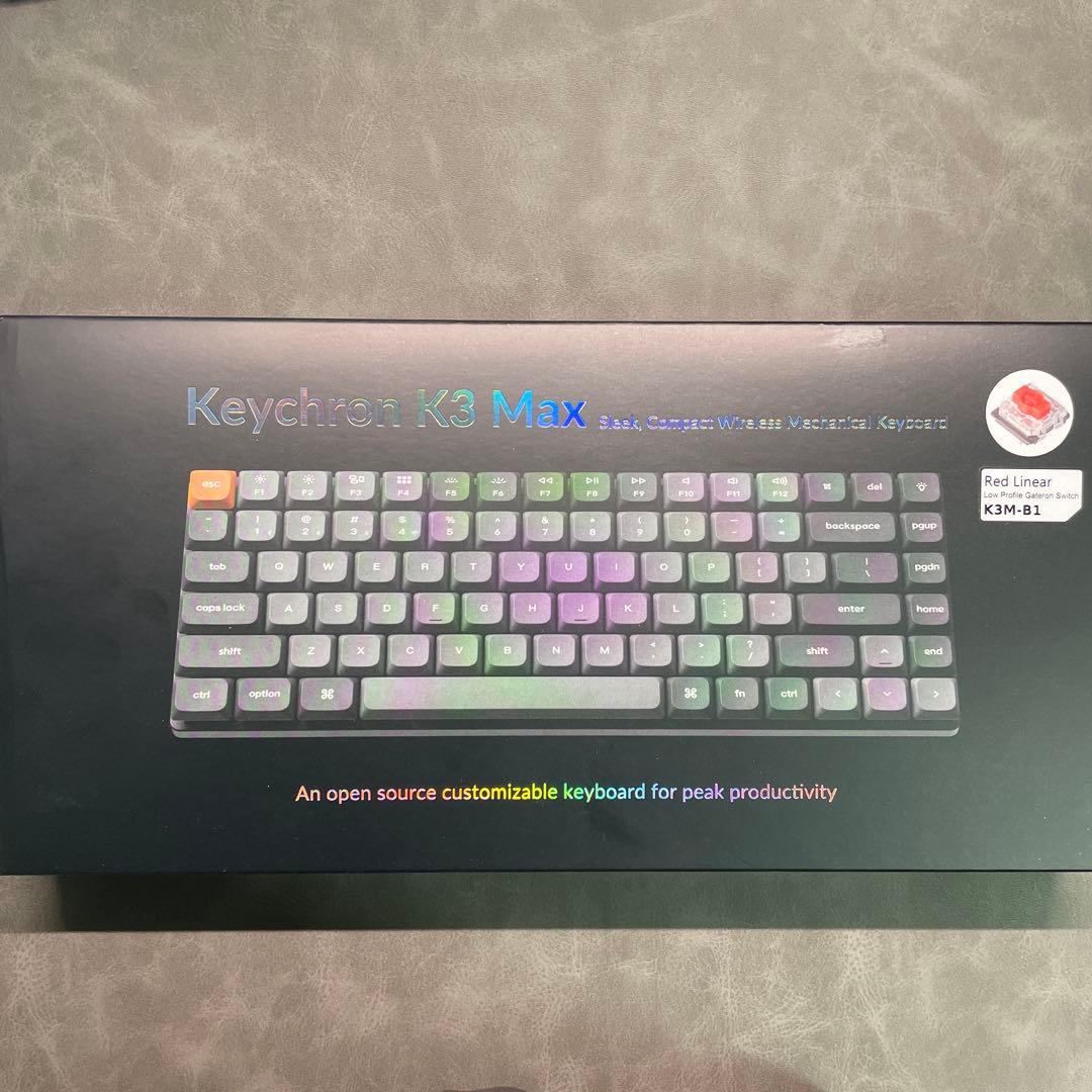 Keychron K3 Max ワイヤレスキーボード