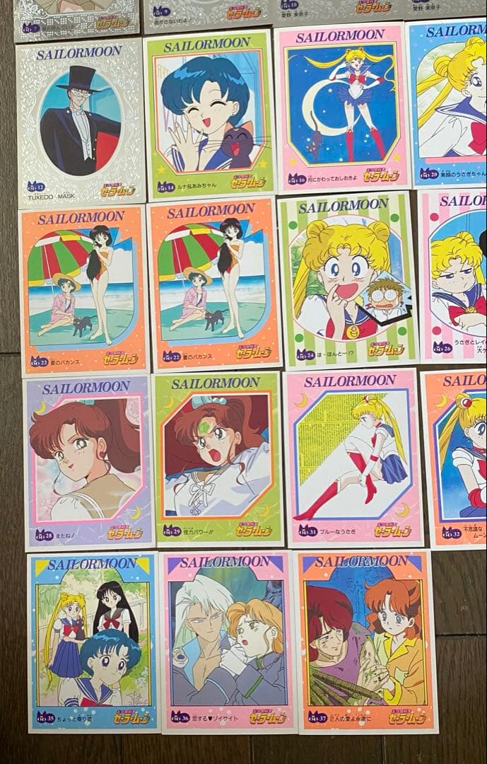 美少女戦士セーラームーン　プロマイド　27枚セット　カード