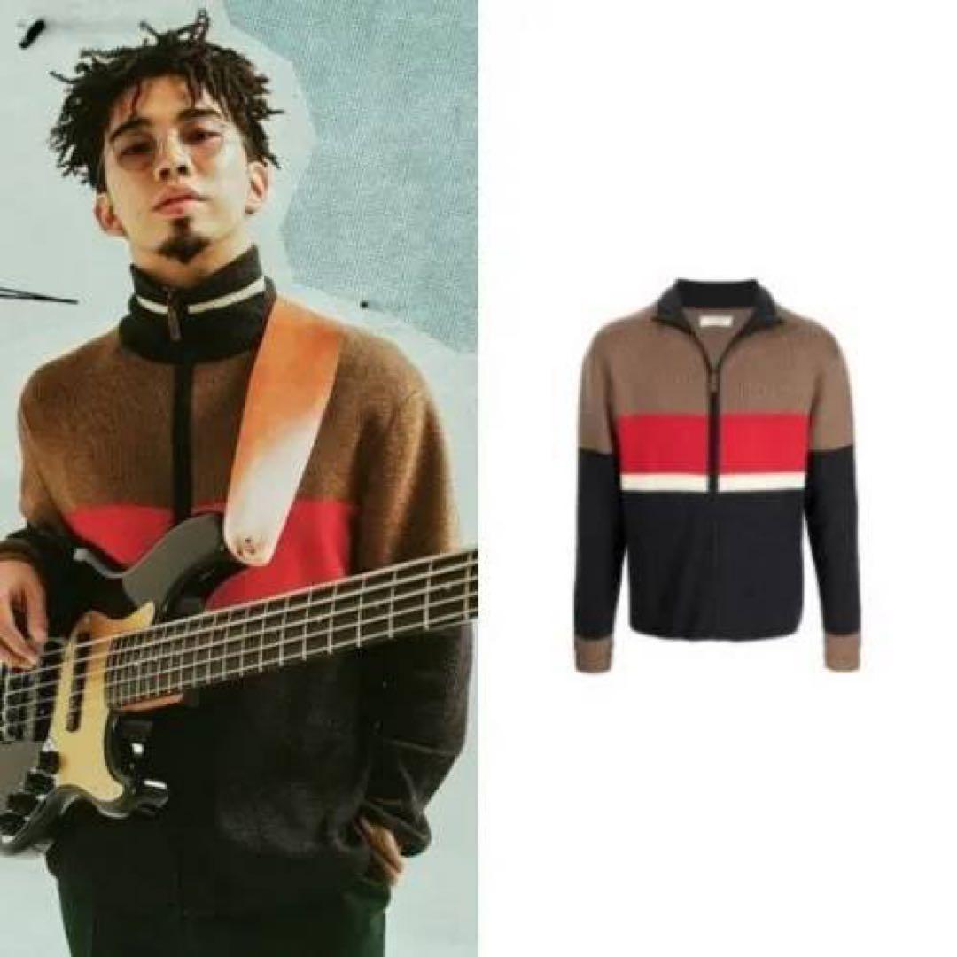 Wales bonner ジップニット