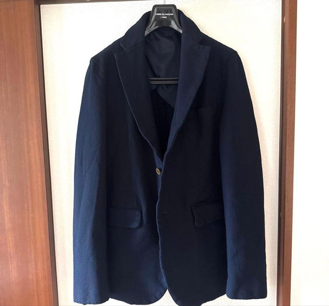 た*く様 コムデギャルソン オムドゥ　エステル縮合　ジャケット　ポリ縮