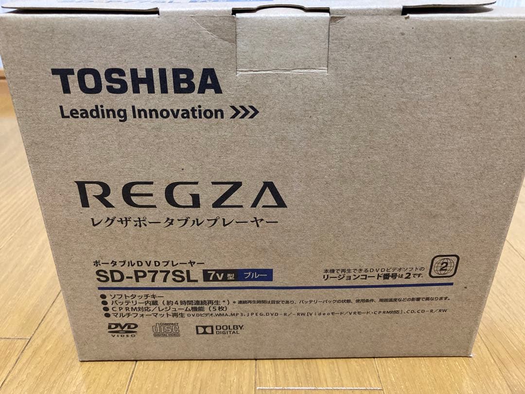 TOSHIBA REGZA レグザポータブルプレーヤー