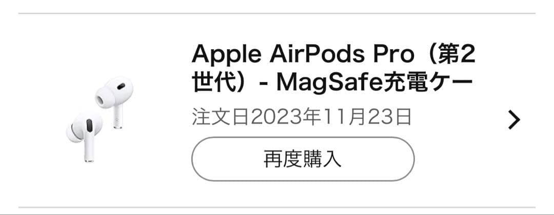 Apple AirPods Pro ( 第2世代 Type-C )