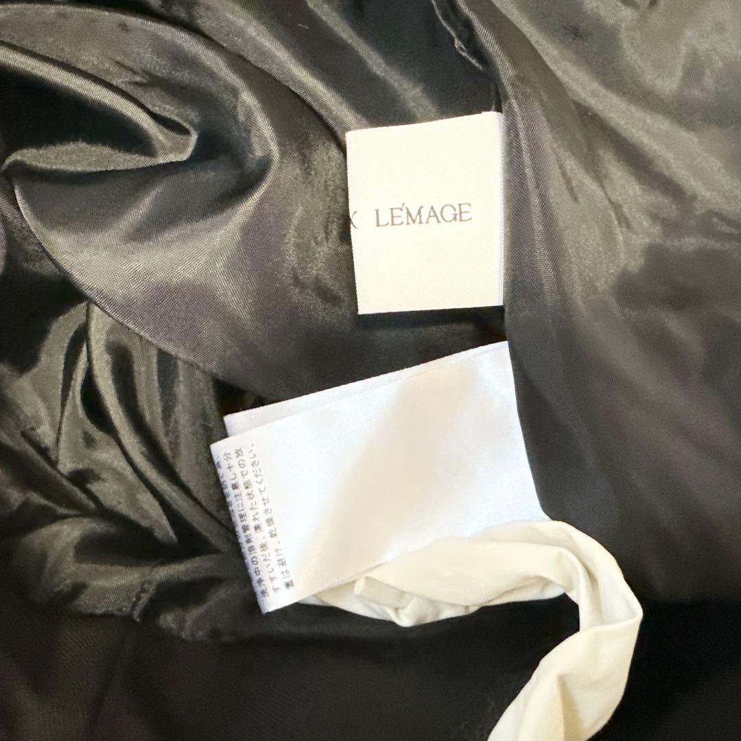 【美品】CAPRICIEUX LE'MAGE フリルウエストパンツ S