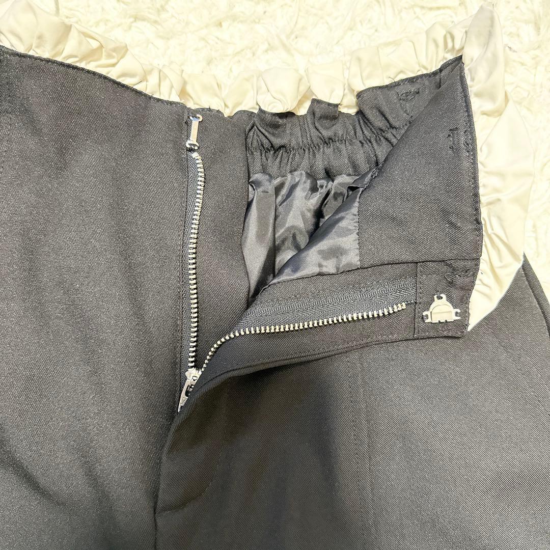 【美品】CAPRICIEUX LE'MAGE フリルウエストパンツ S
