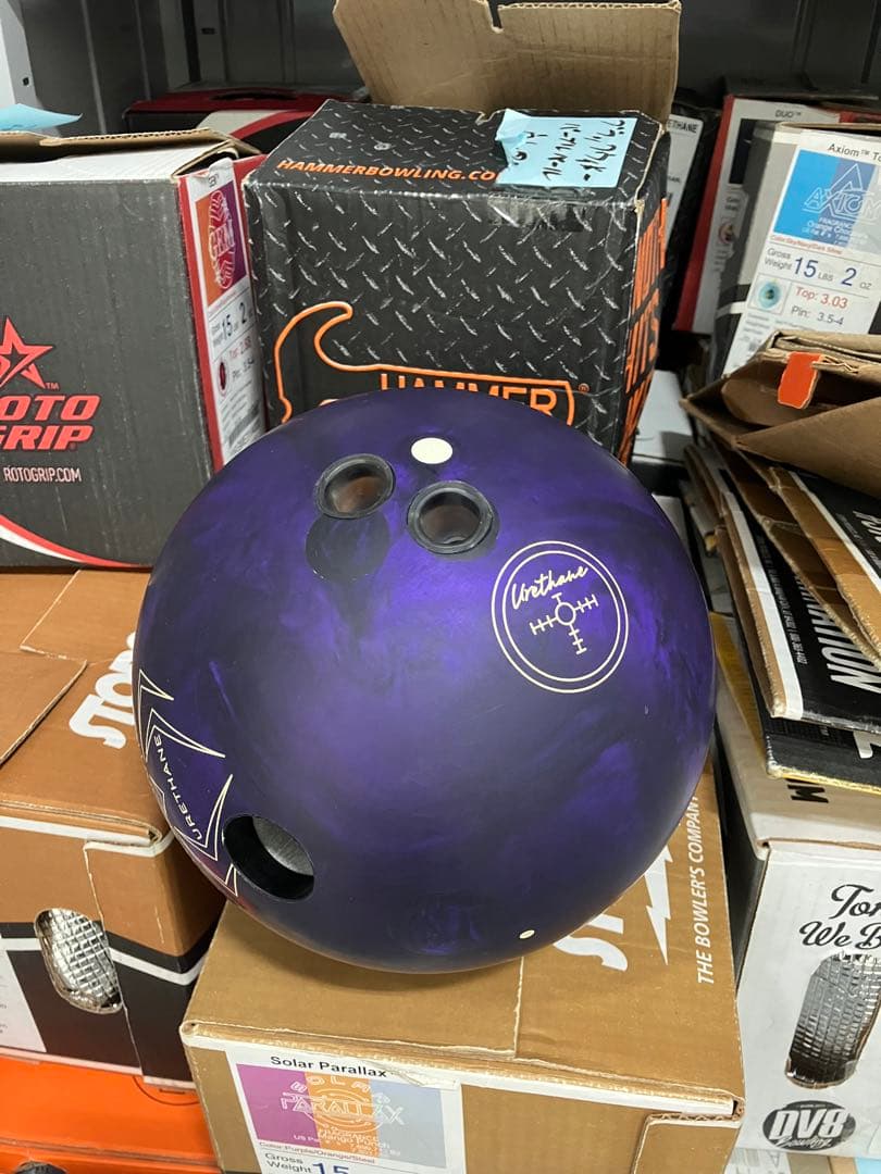 ブラックウィドーパープルパールウレタン　１５Ｐ