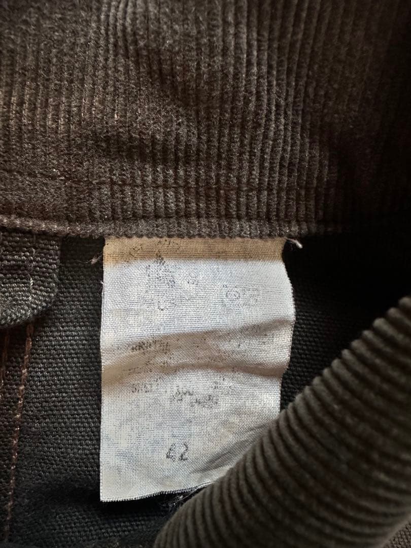 80s 希少カラー！カーハート チョアコートジャケット size 42 グレー