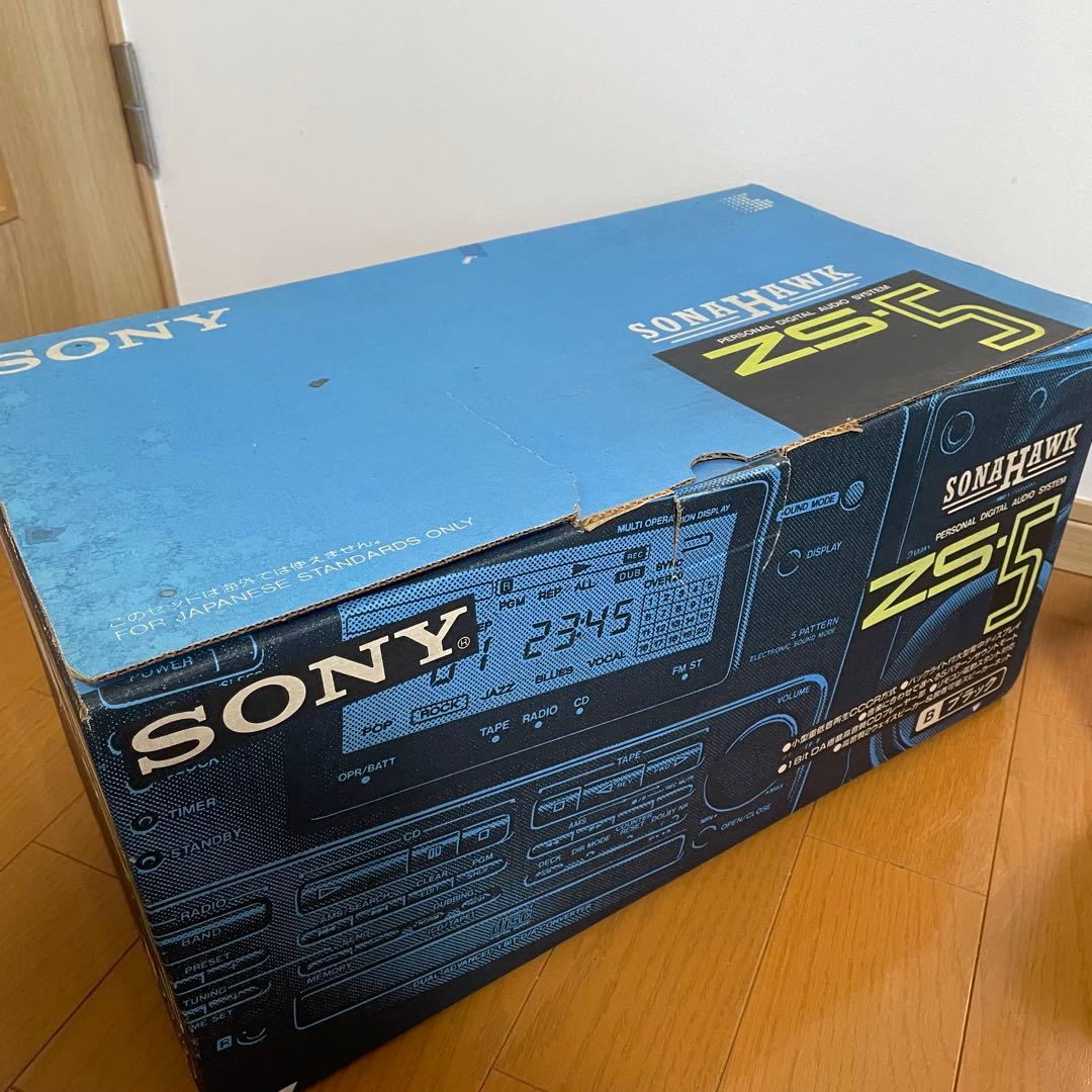 SONY ZS-5 パーソナルデジタルオーディオシステム ラジカセ