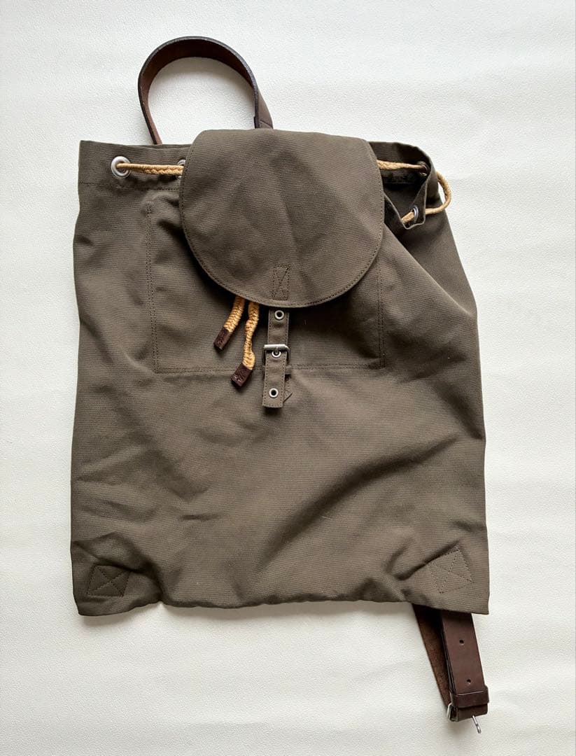 美品 ヘルムートラング 本人期 90's ミリタリー リュック コットン バック